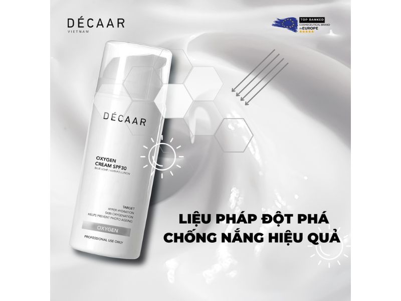 Oxygen Cream SPF30 của Décaar